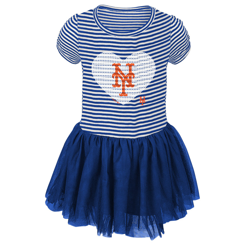 NY Mets Toddler Dress
