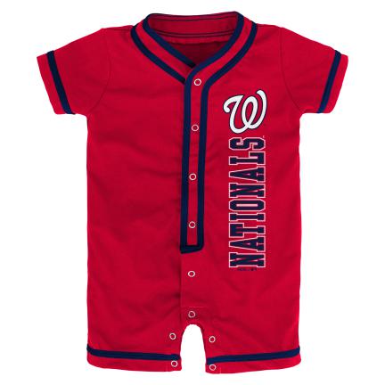 Nationals Infant Short Sleeve Coverall