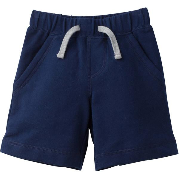 Infant and Toddler Boys Navy French Terry Cotton Shorts