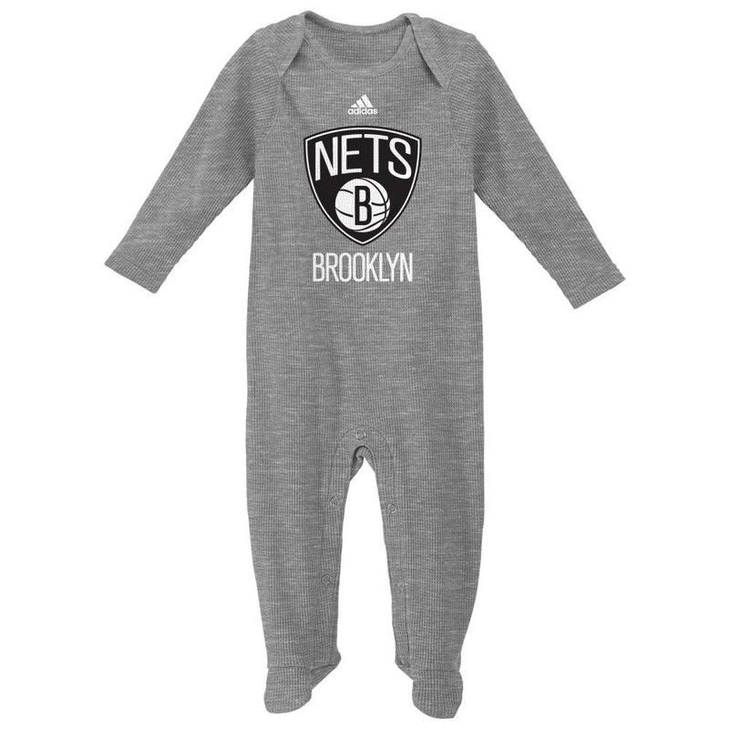 Nets Basketball Newborn Thermal Coverall