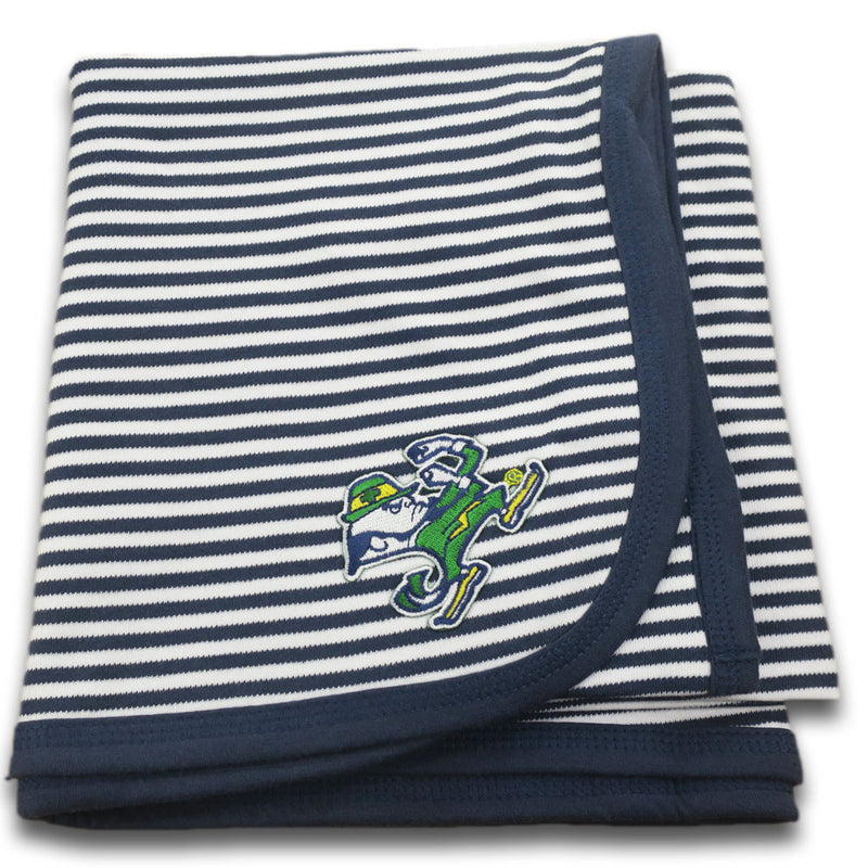 Notre Dame Infant Striped Blanket