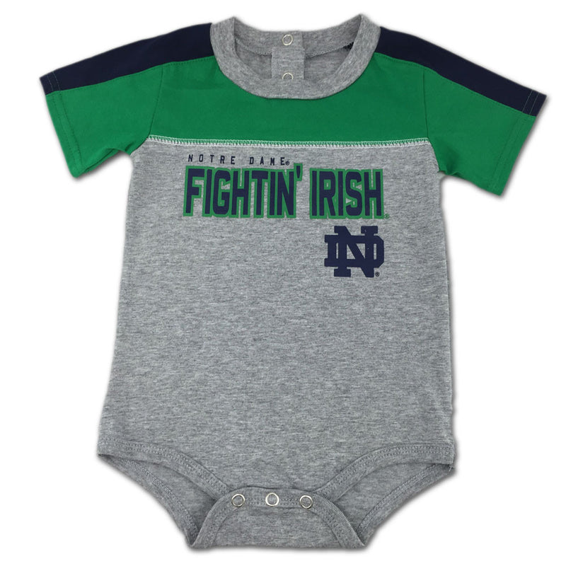 Fighting Irish Fan Playtime Creeper & Pants Outfit (0-3 Months)