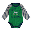 Notre Dame Long Sleeve Bodysuit and Pants