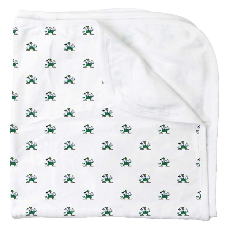 Notre Dame All Over Print Logo Blanket