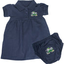 Notre Dame Polo Dress with Embroidered Bloomers