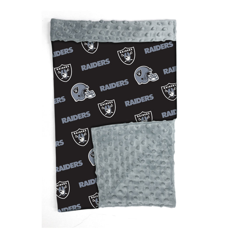 Oakland Raiders Baby Lap Blanket