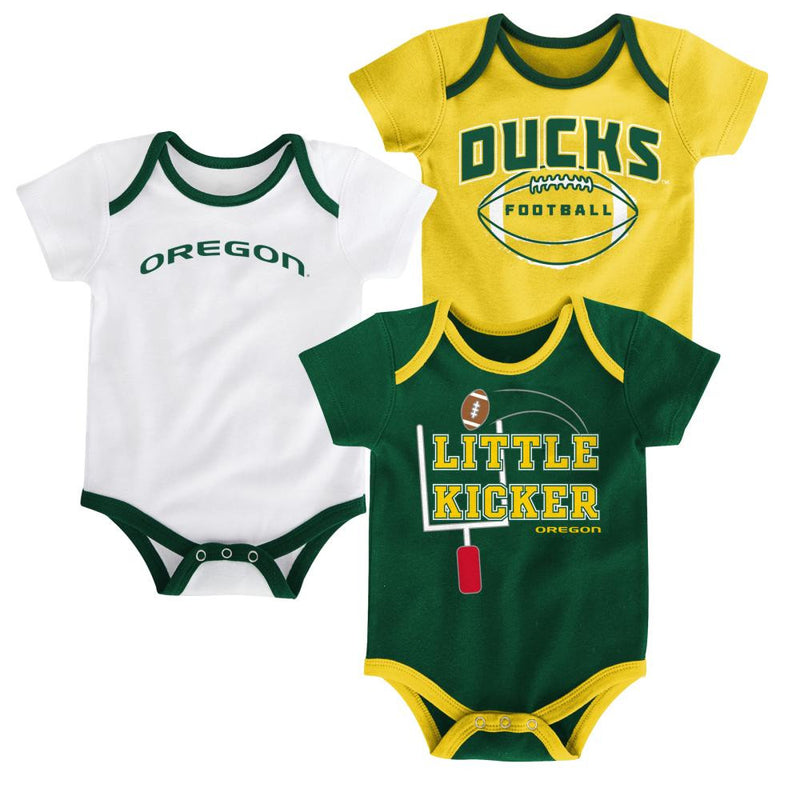 Oregon Little Kicker Onesie 3-Pack