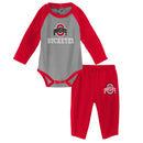 Buckeyes Long Sleeve Bodysuit and Pants Outfit