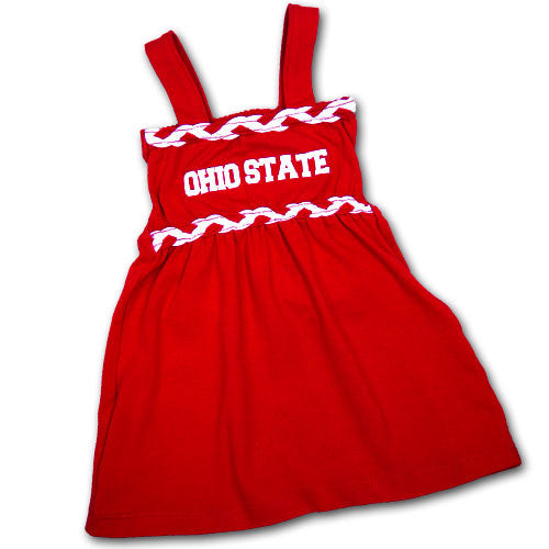 Ohio State Infant Braided Dream Dress (2T Only)