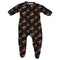Orioles Baby Zip Up Pajamas 