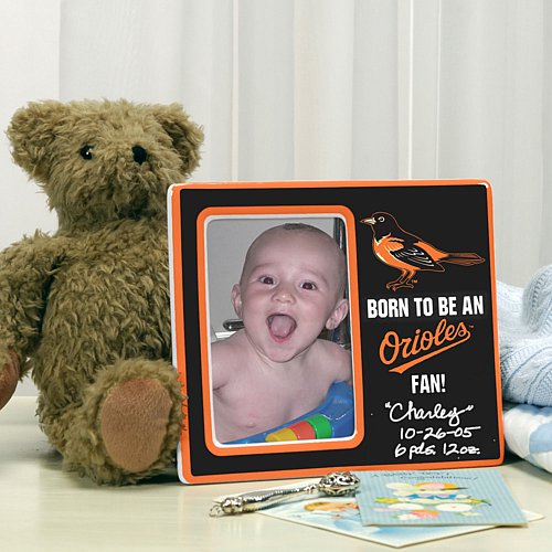 Born To Be an Orioles Fan Picture Frame