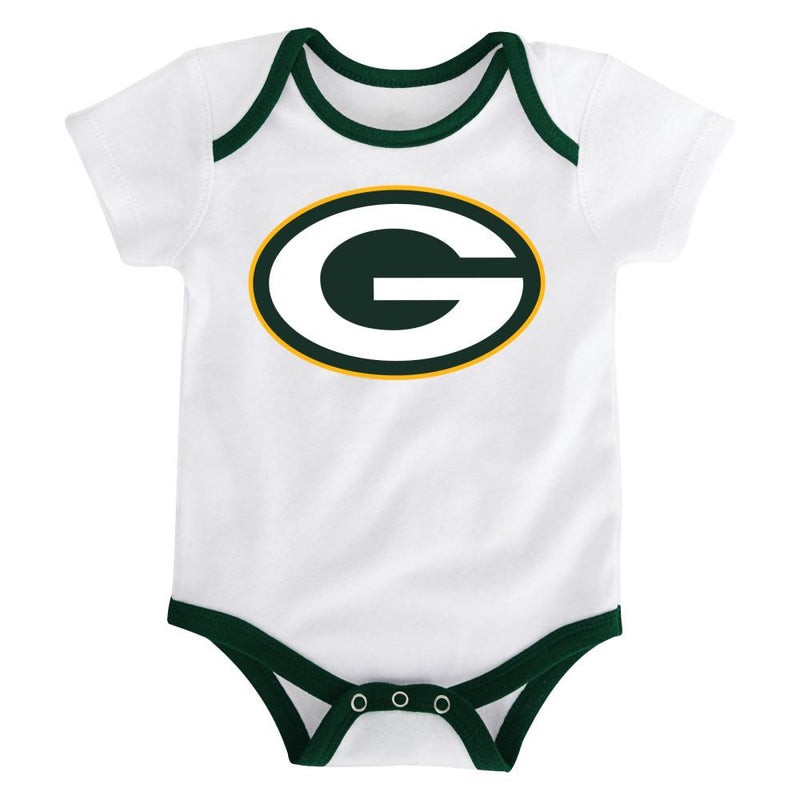 Packers Little Kicker Bodysuit 3-Pack