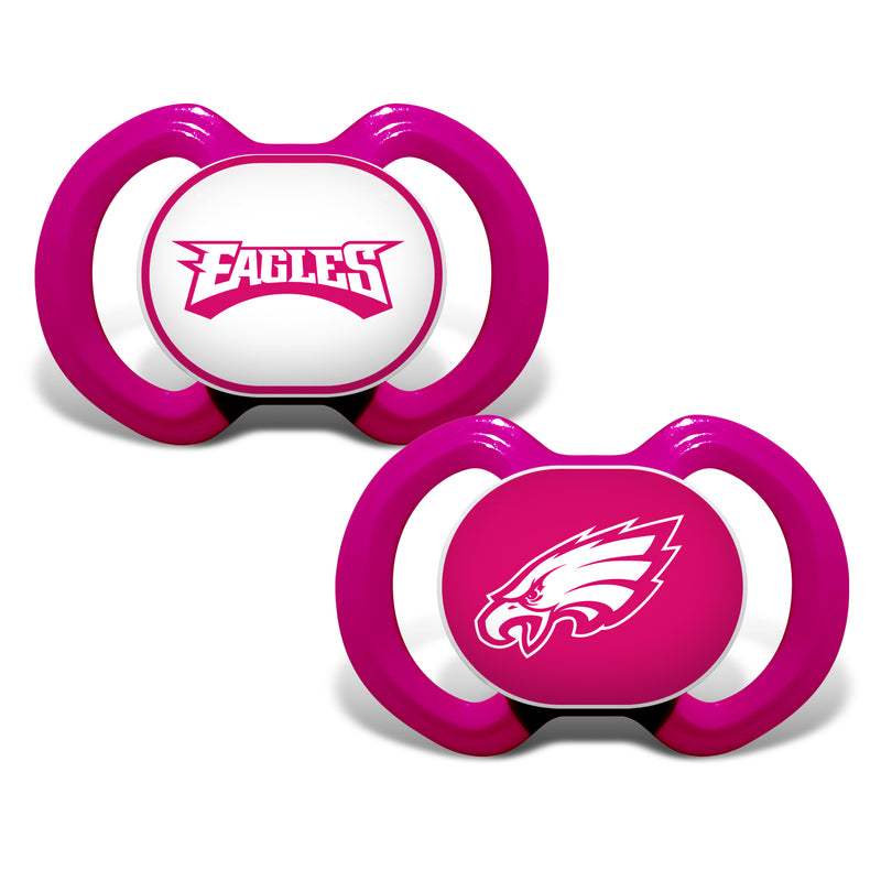 Philadelphia Eagles Pink Variety Pacifiers