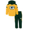 Packers Infant Hooded Fleece Lined Set