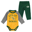 Packers Long Sleeve Bodysuit and Pants