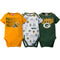 Packers Baby 3 Pack Short Sleeve Onesies