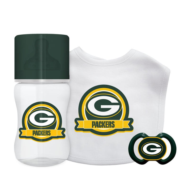 Green Bay Packers 3 Piece Infant Gift Set