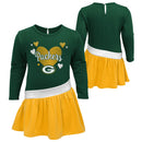 Packers Girls Heart Jersey Dress