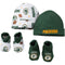 Packers Infant Logo Cap and Booties Set