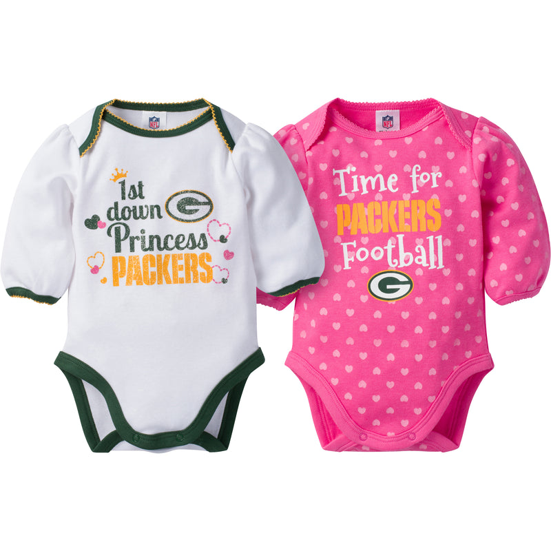 Packers Baby Princess Bodysuit Set