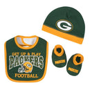 Packers Baby Boy Accessories, 3pc Set