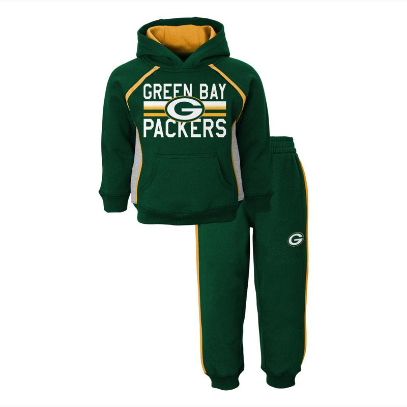 Packers Fan Sweatshirt Fleece Set