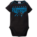 Panthers Baby 3 Pack Short Sleeve Onesies