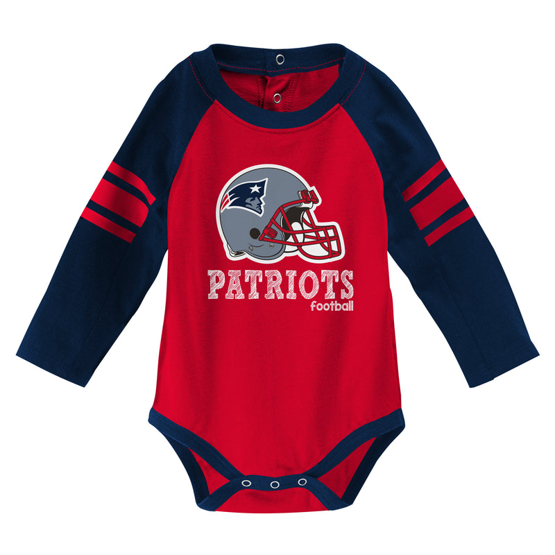 Patriots Long Sleeve Bodysuit and Pants Outfit