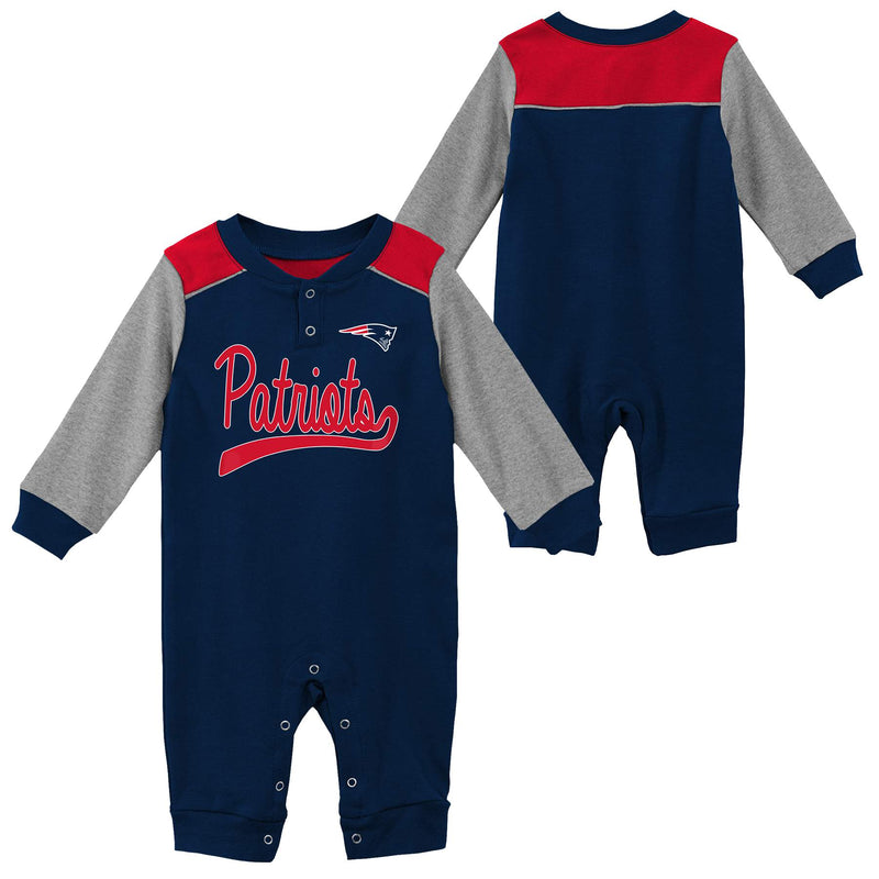 Patriots Game Time Long Sleeve Coverall