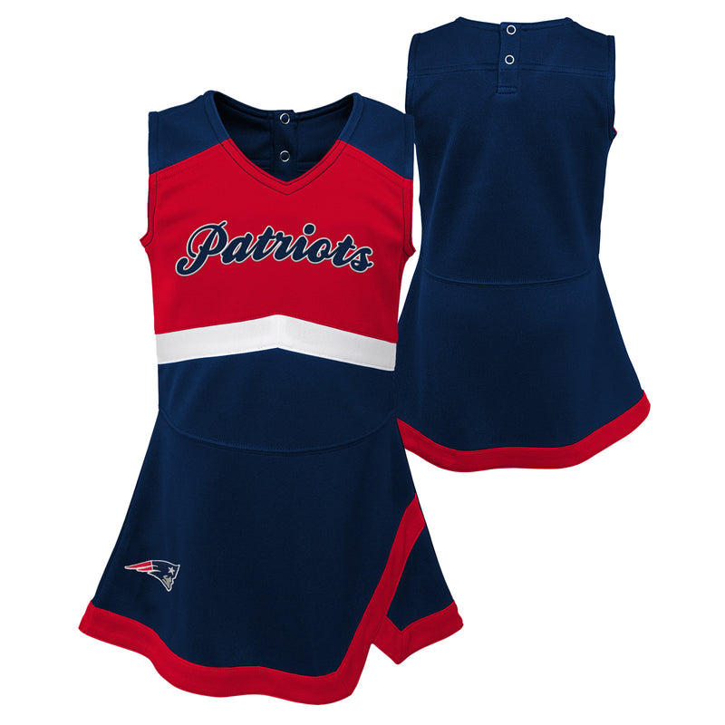 New England Patriots Infant and Toddler Cheerleader Dress