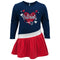 Patriots Girls Heart Jersey Dress