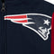 New England Patriots Zip Up Sweatshirt