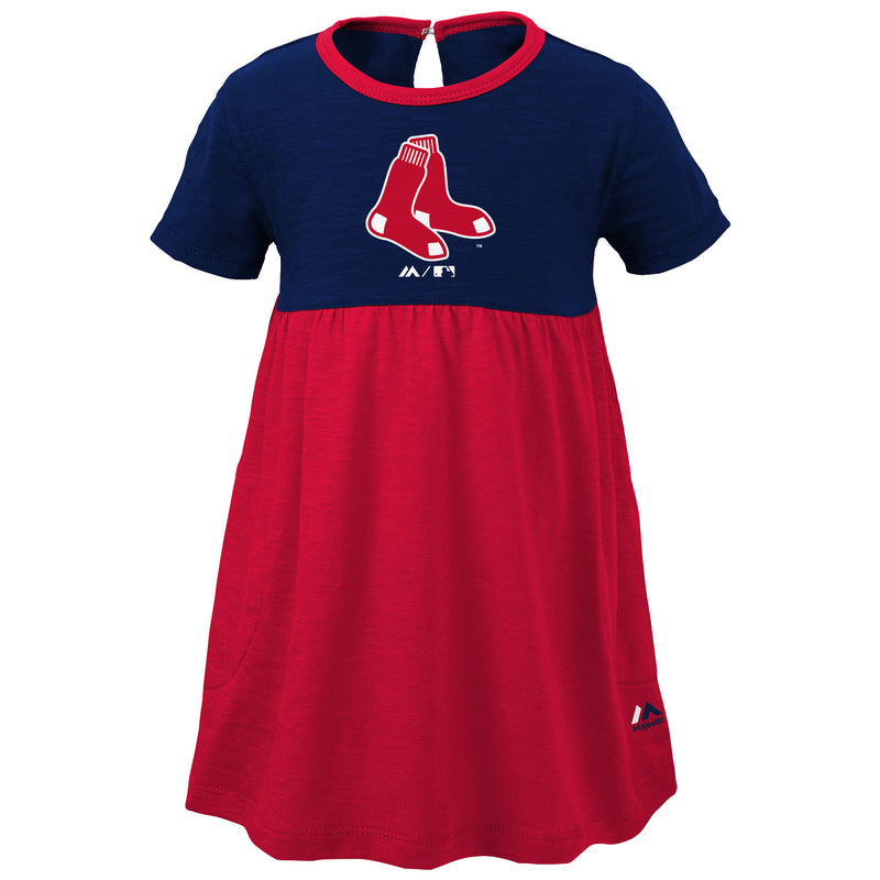 Red Sox Baby Doll Dress