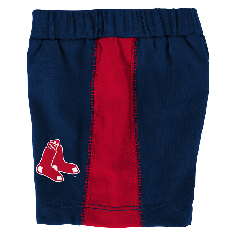 Red Sox Baby Classic Bodysuit with Shorts Set