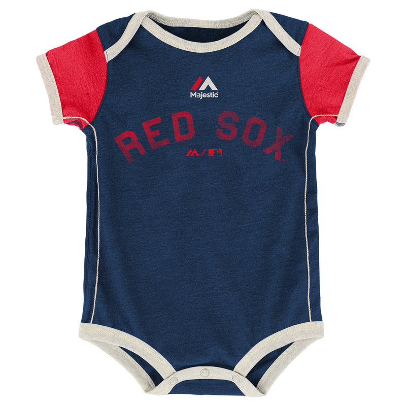 Red Sox Baby Old School Bodysuit Duo