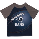 Rams Short Sleeve Football Tee (12M-4T)