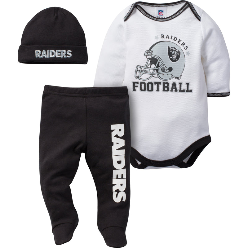Raiders Baby 3 Piece Set