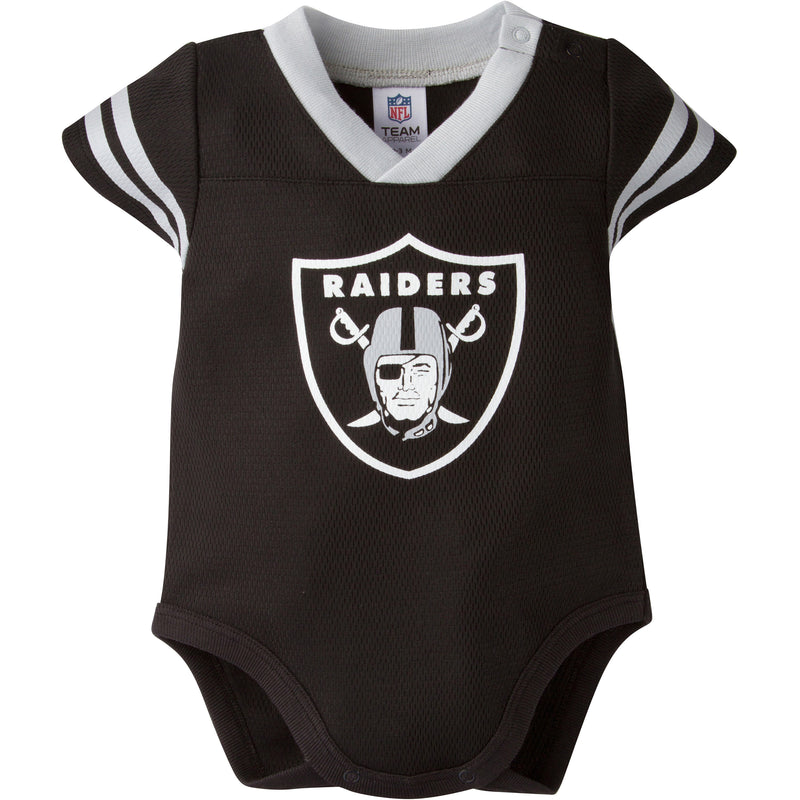 Baby Raiders Football Jersey Onesie