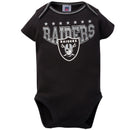 Raiders Baby 3 Pack Short Sleeve Onesies