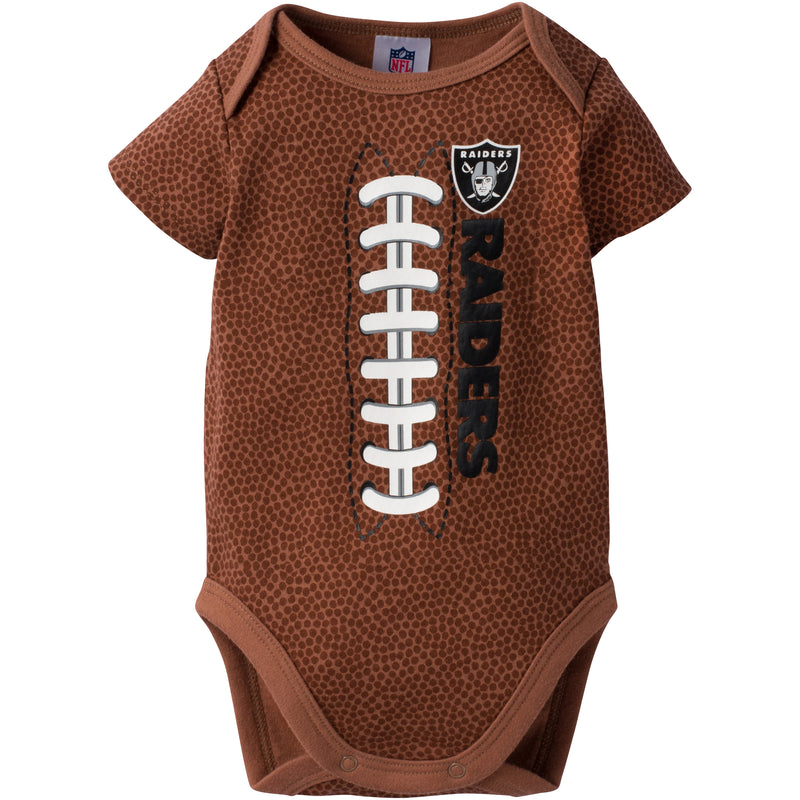 Raiders Football Baby Onesie