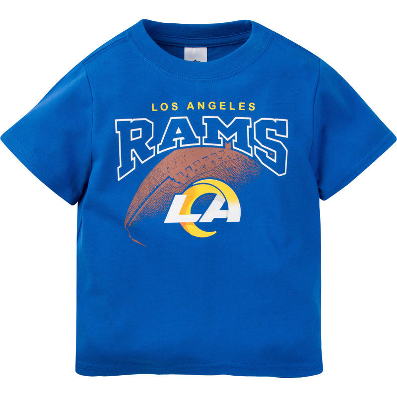 Los Angeles Rams Boys 3-Pack Short Sleeve Tees