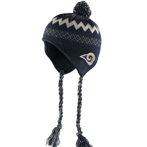 Rams Tassel Toddler Knit Hat