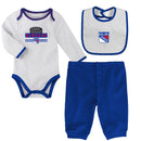 Baby Rangers Bodysuit, Bib and Pant Set