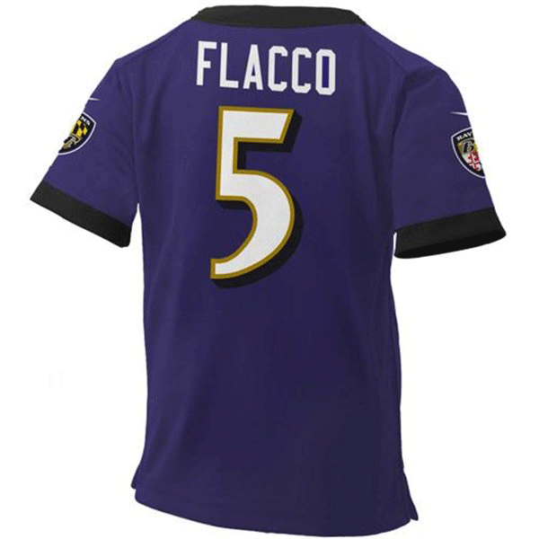 Joe Flacco Infant Ravens Jersey (12-24M)