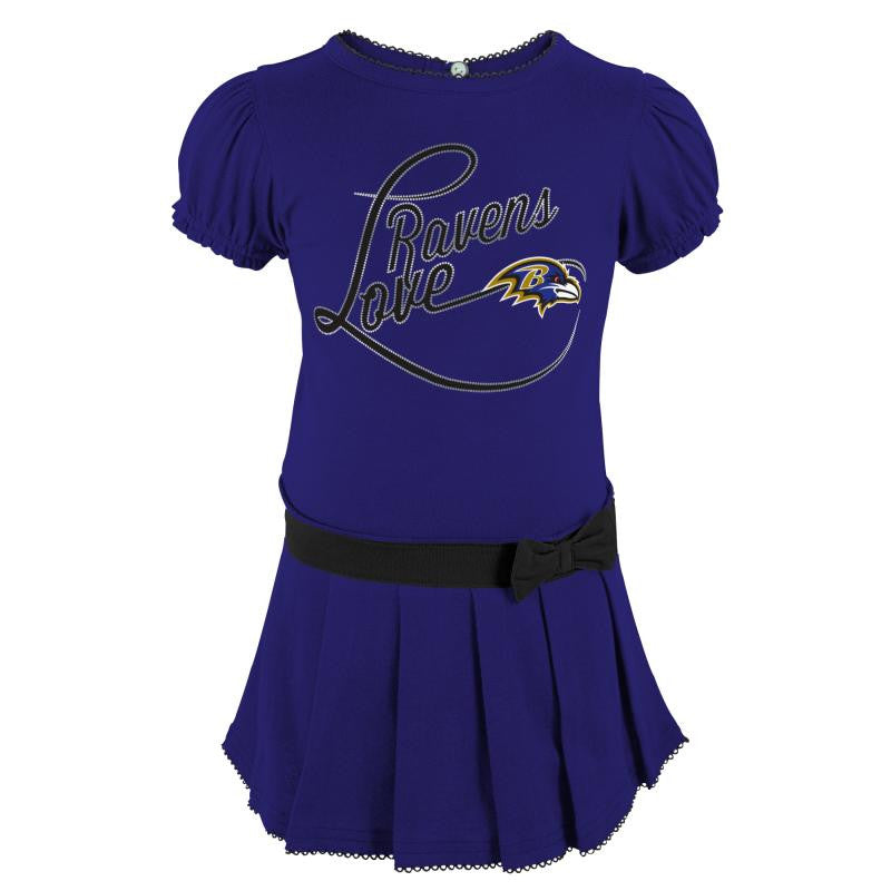 Ravens Girl Drop Waist Dress