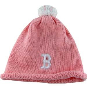 Red Sox Pink Infant Beanie Cap