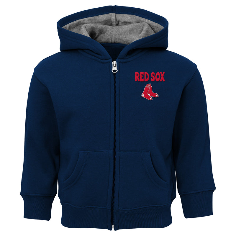 Red Sox Zip Up Hooded Sweatshirt