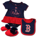 Baby girl red sox outfit Clearance
