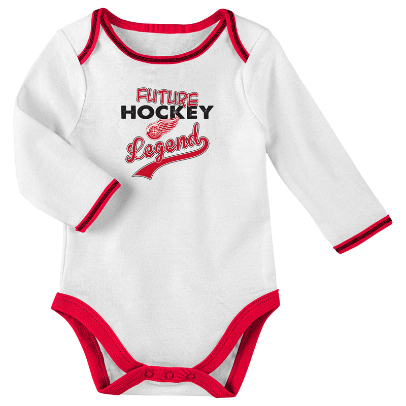 Detroit Red Wings Future Hockey Legend 3 Piece Outfit