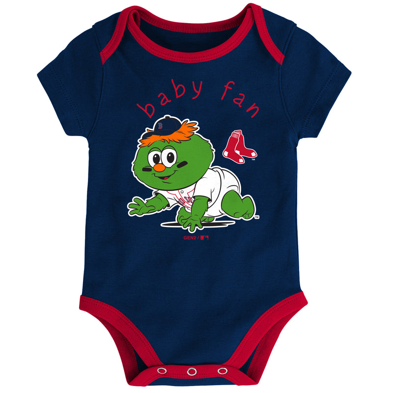 Red Sox Baby Fan Mascot Creeper Set